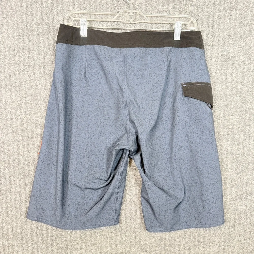 RVCA Board‎ Shorts Mens 30 Blue 4-Way Performance Stretch Surf Swim Trunks